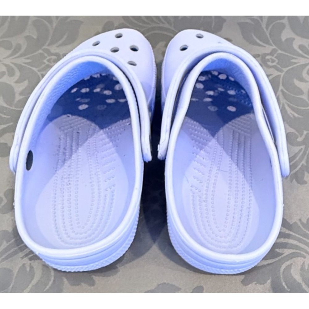 Crocs Classic Clog Lavender Purple W7 M5 Unisex Slip On Comfort Casual Shoes - Picture 4 of 10